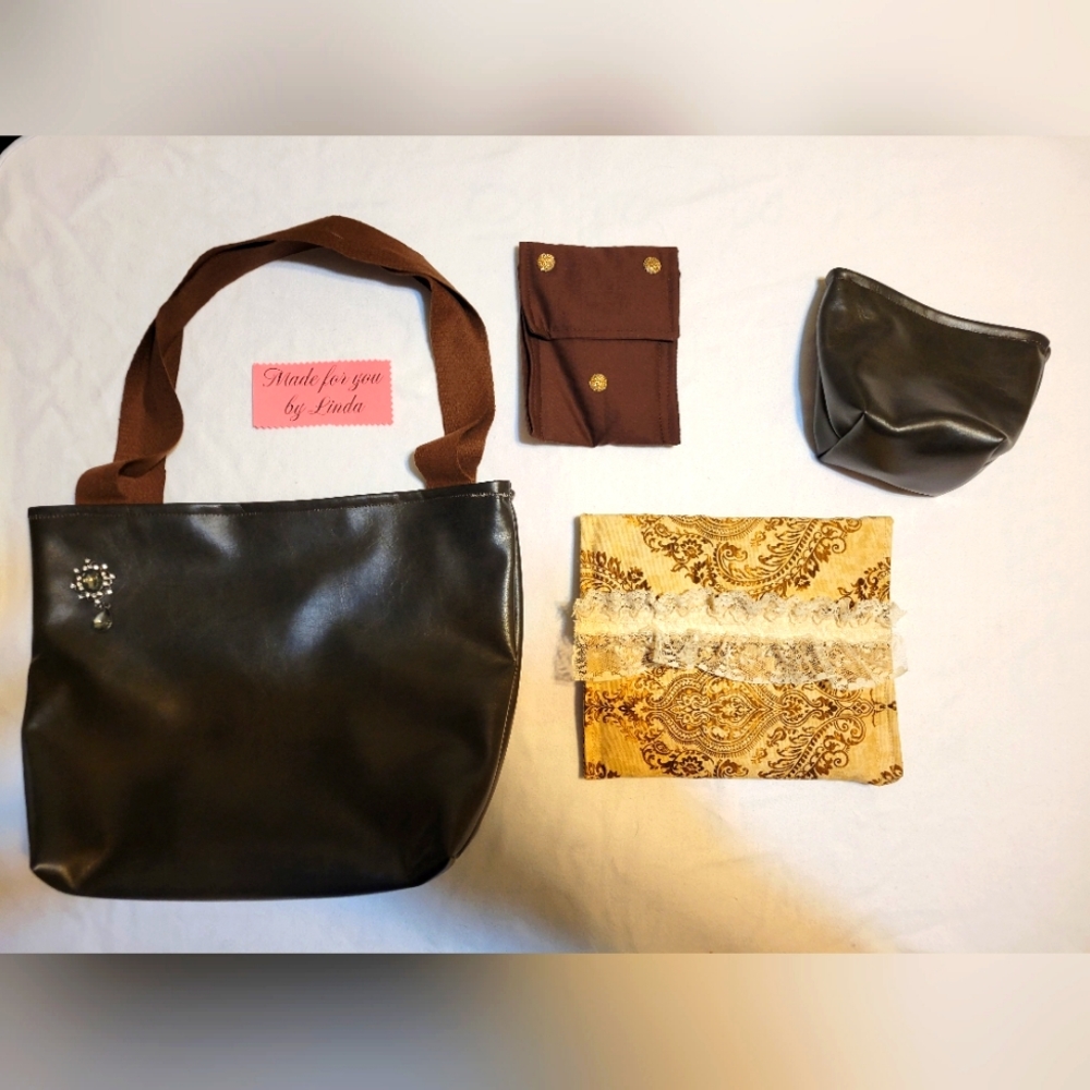 4 Piece Handmade Purse Set